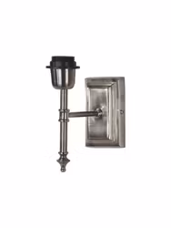 Classic Vägglampa Antiksilver 20cm
