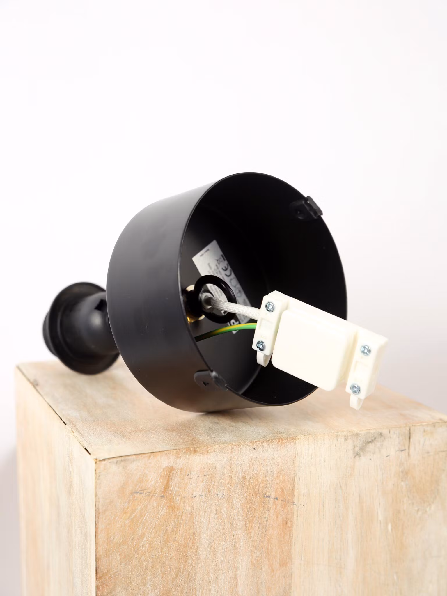 Bacup takkopp Svart 12cm
