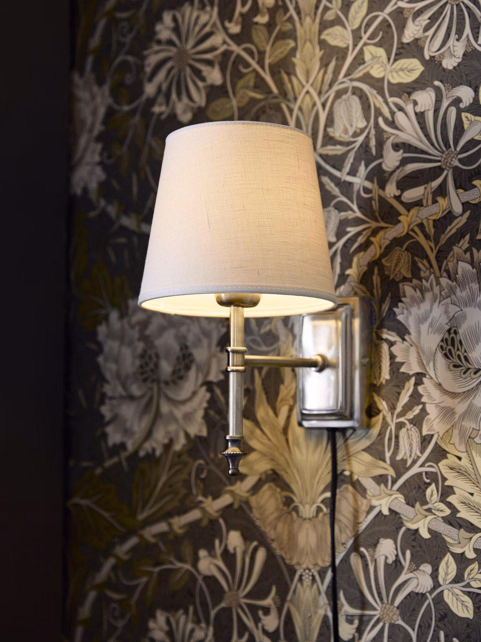 Classic Vägglampa Chrome 20cm