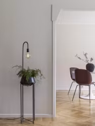 Cornelia blomkruka Svart 140cm