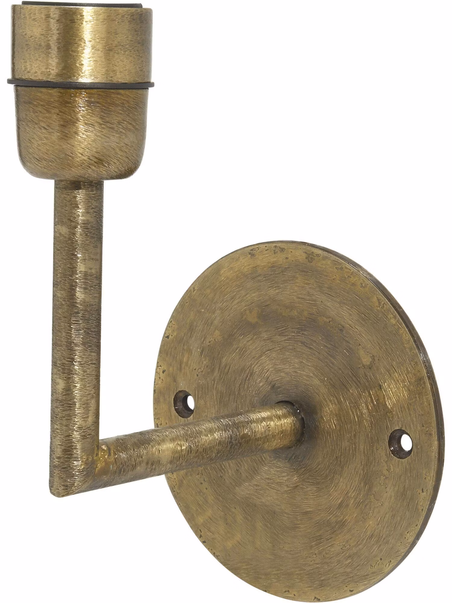 Base Vägglampa Beaten gold 13cm