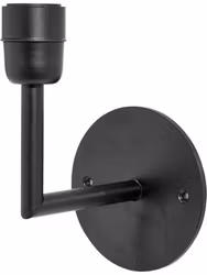 Base Vägglampa Matt black 13cm