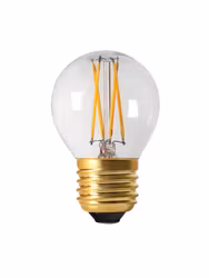 LED 3-step mem G45 klar E27 45mm