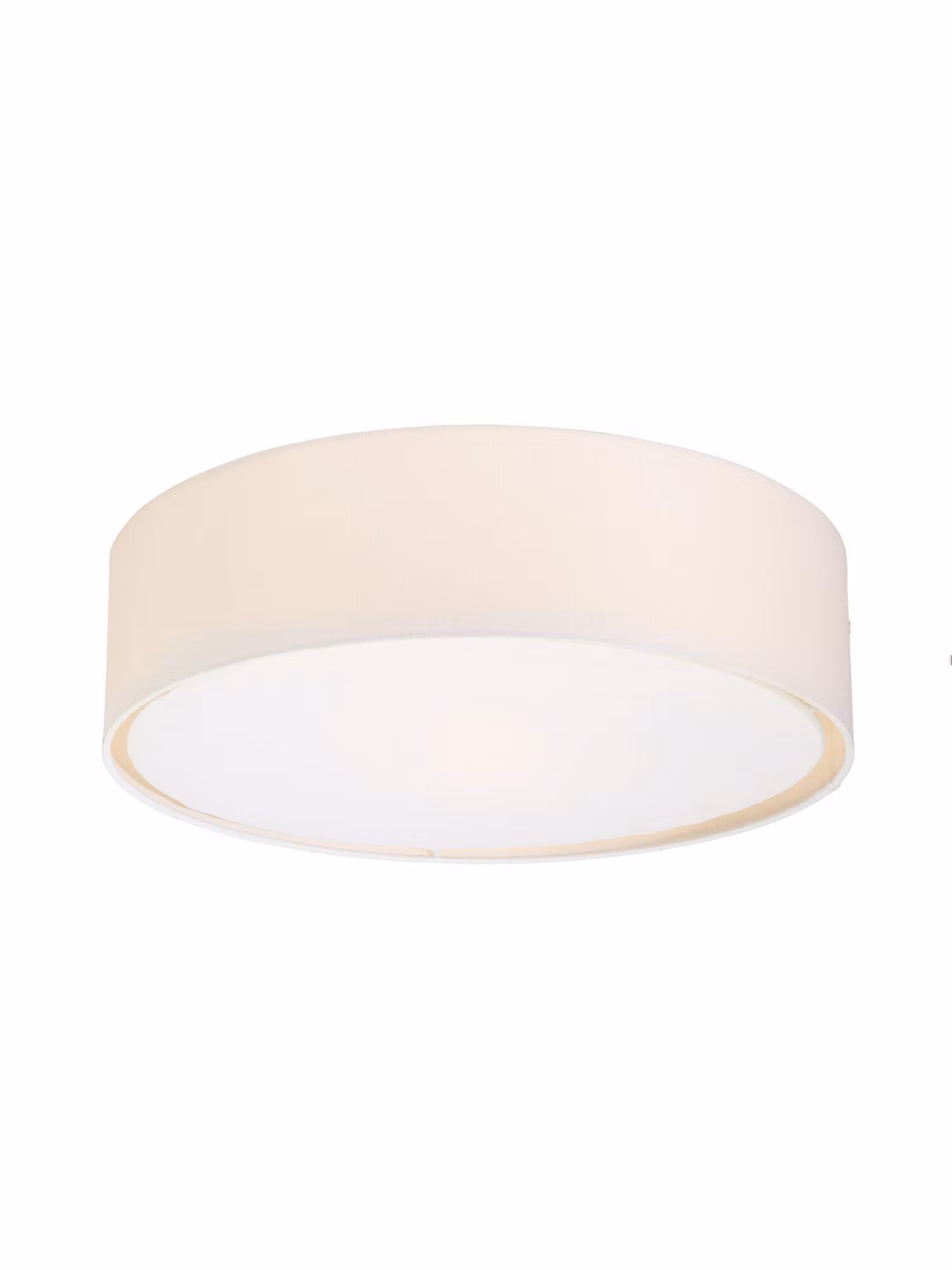 Sam plafond linne Vit  45cm