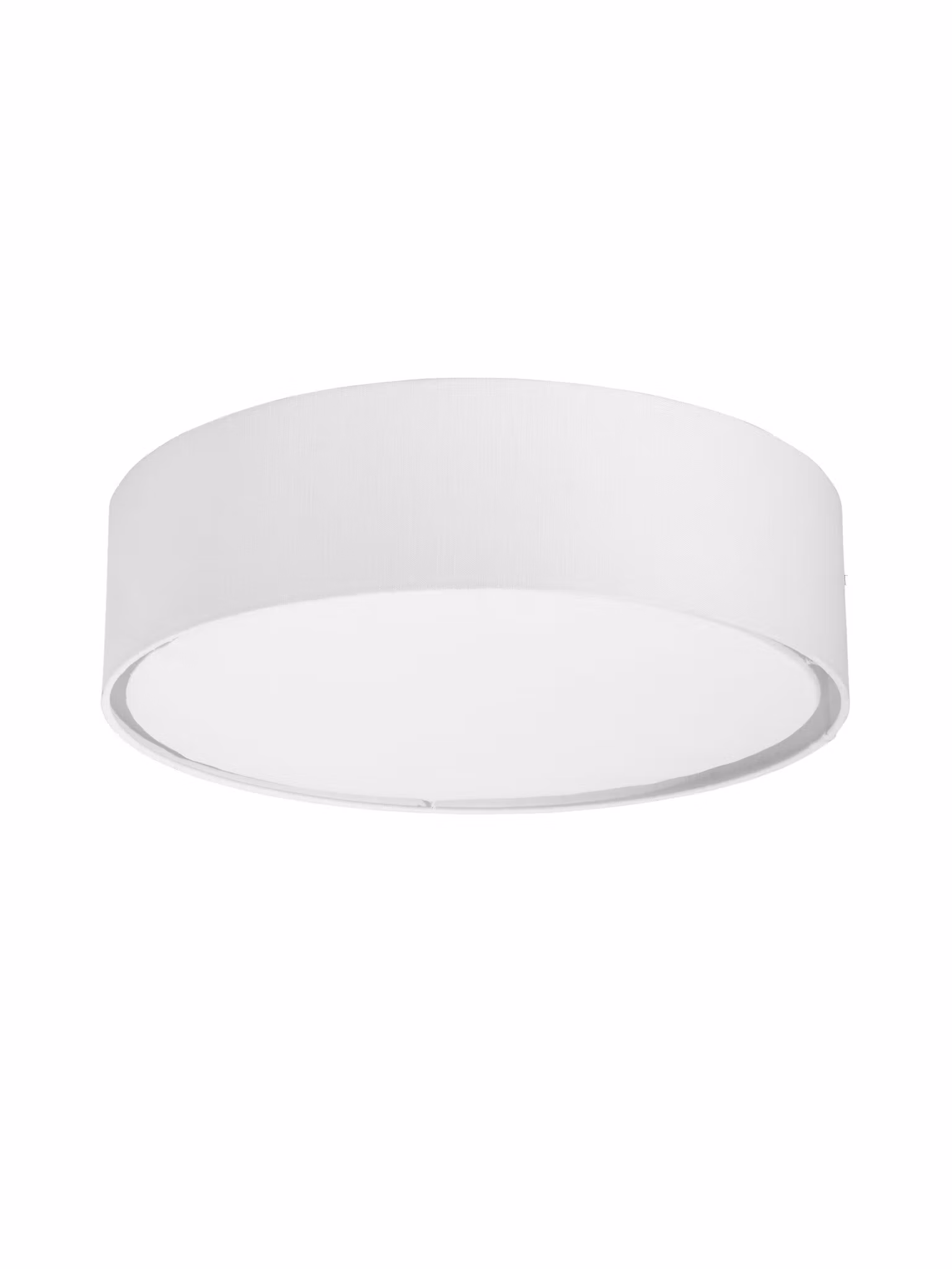 Sam plafond linne Vit  45cm