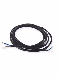 Kabel rund SKK2x0,75 Svart, 3m