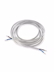 Kabel rund SKK2x0,75 Vit, 3m