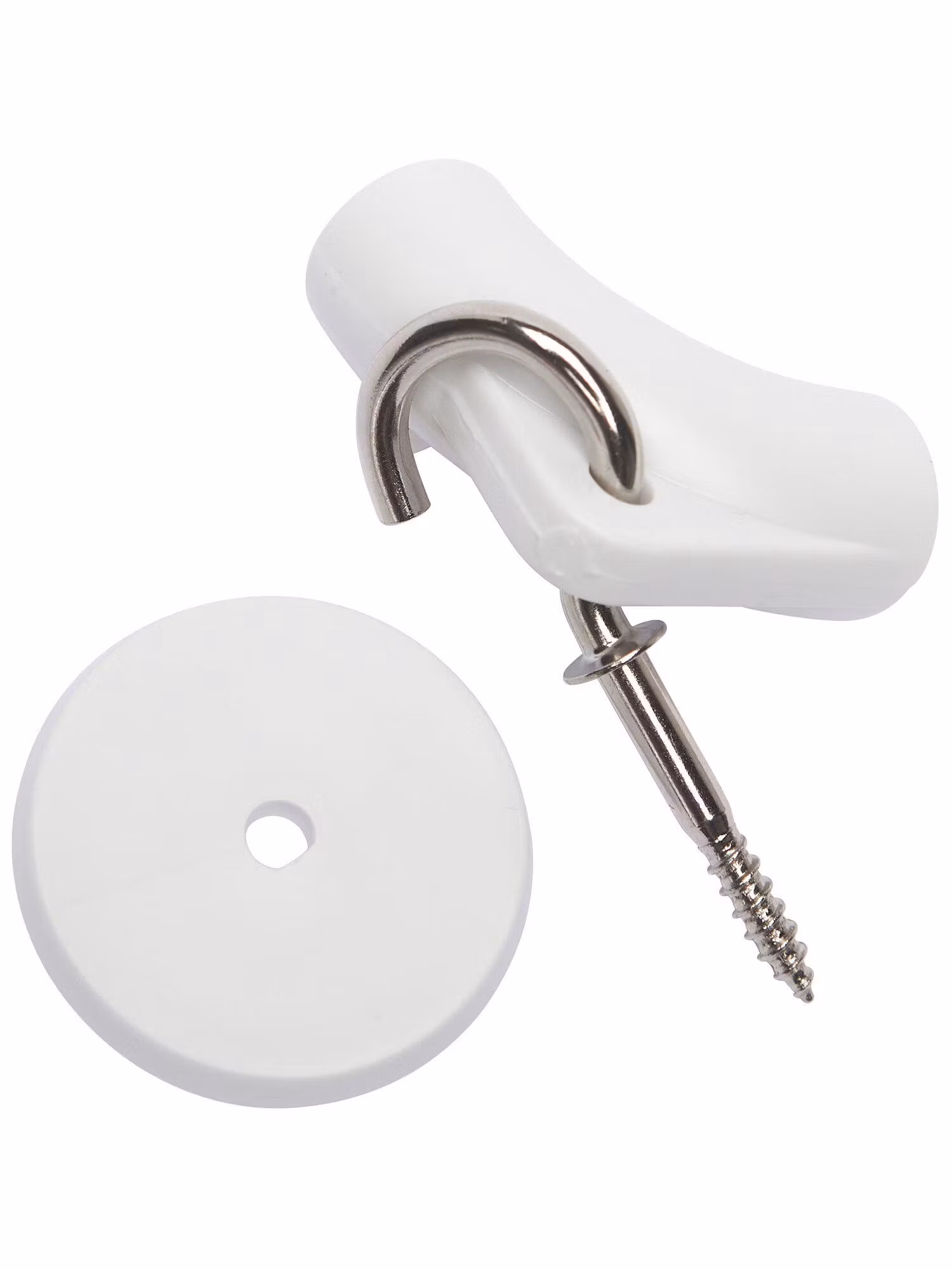 Sladdupph. svanhals Vit 4,5cm