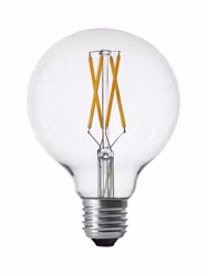 Shine LED Filament Globe Clear 95mm
