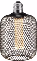 Grid LED Svart, 10cm