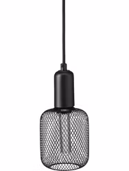 Grid fönsterlampa Svart, 10cm