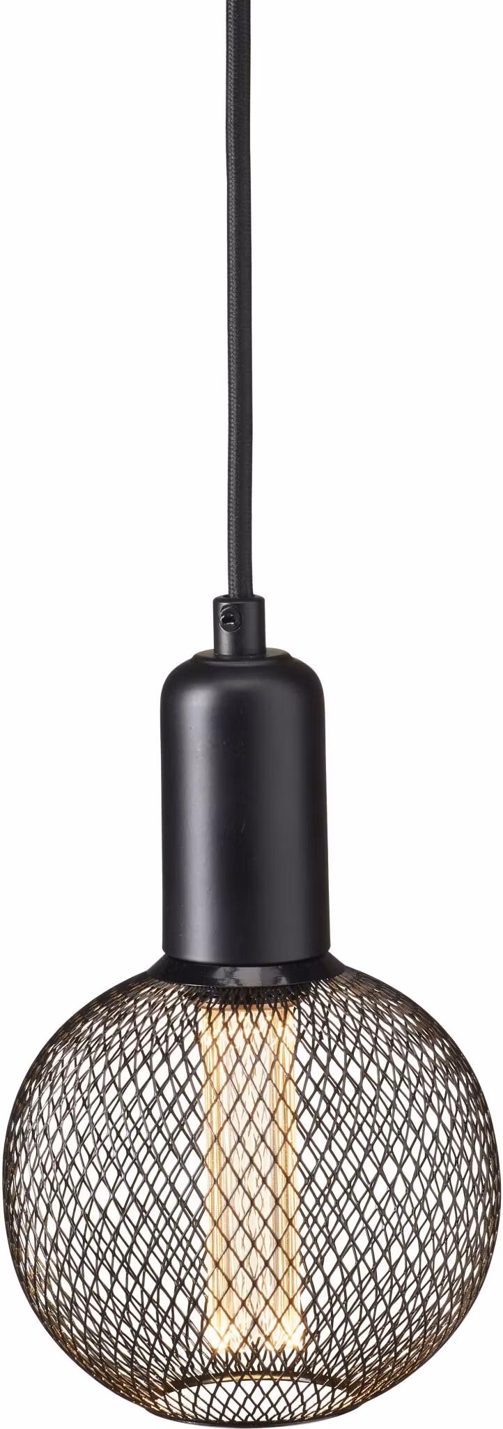Grid fönsterlampa Svart, 12,5cm