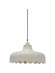 Wells taklampa Beige/guld 43cm