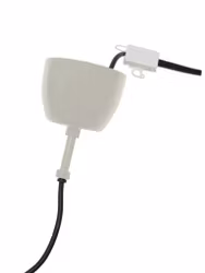 Wells taklampa Beige/guld 43cm