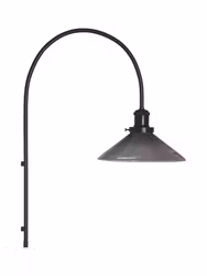 August Vägglampa Svart 25cm