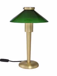August Bordslampa Grön 34cm