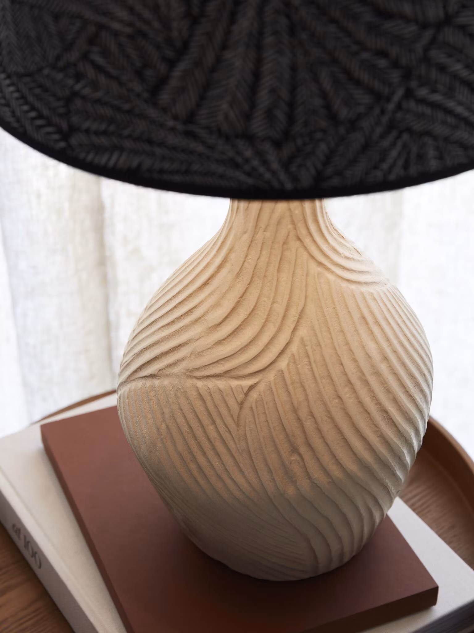 Hope Lampfot Beige 44cm