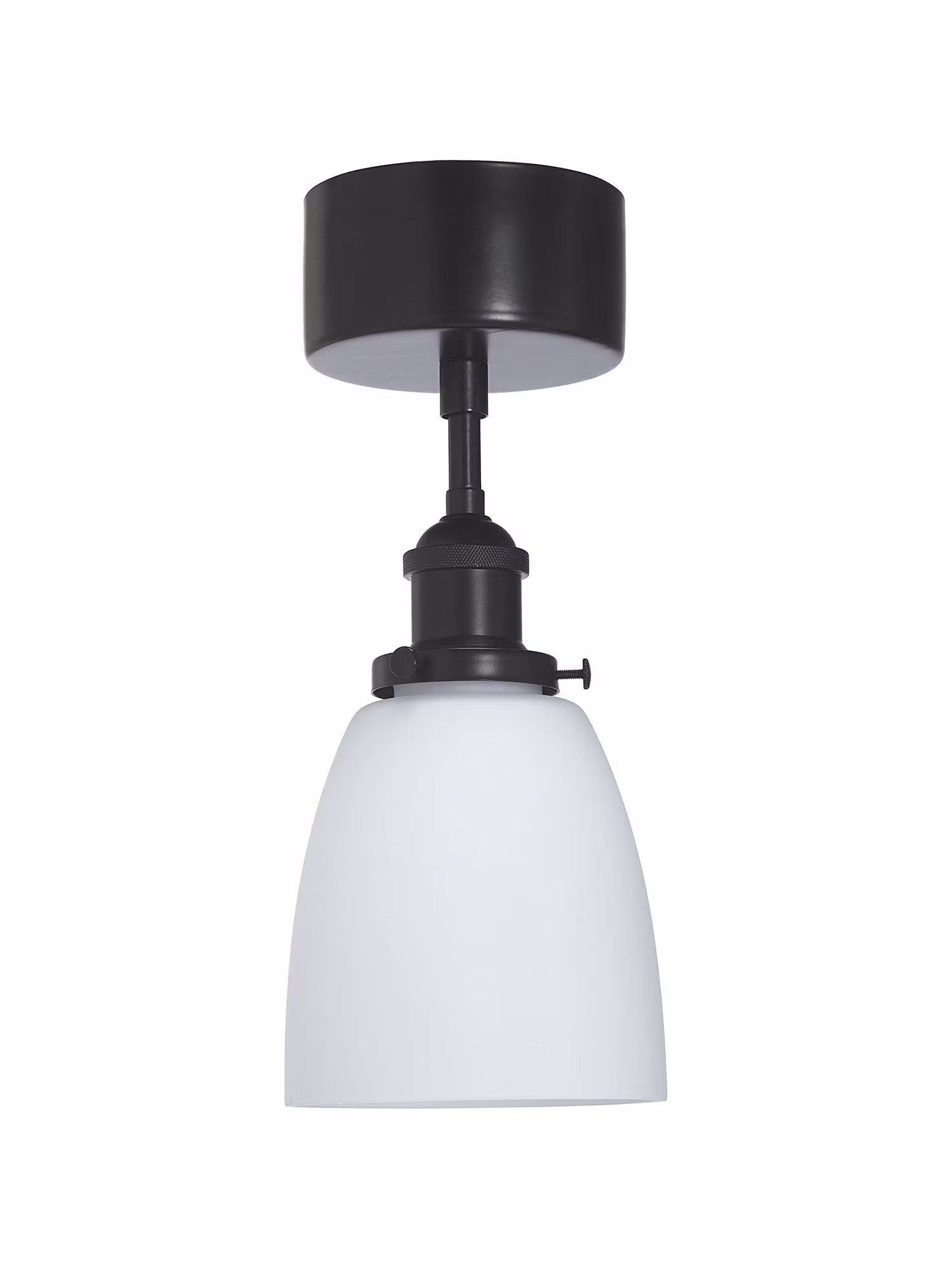 Rock taklampa Svart, Opal 14cm