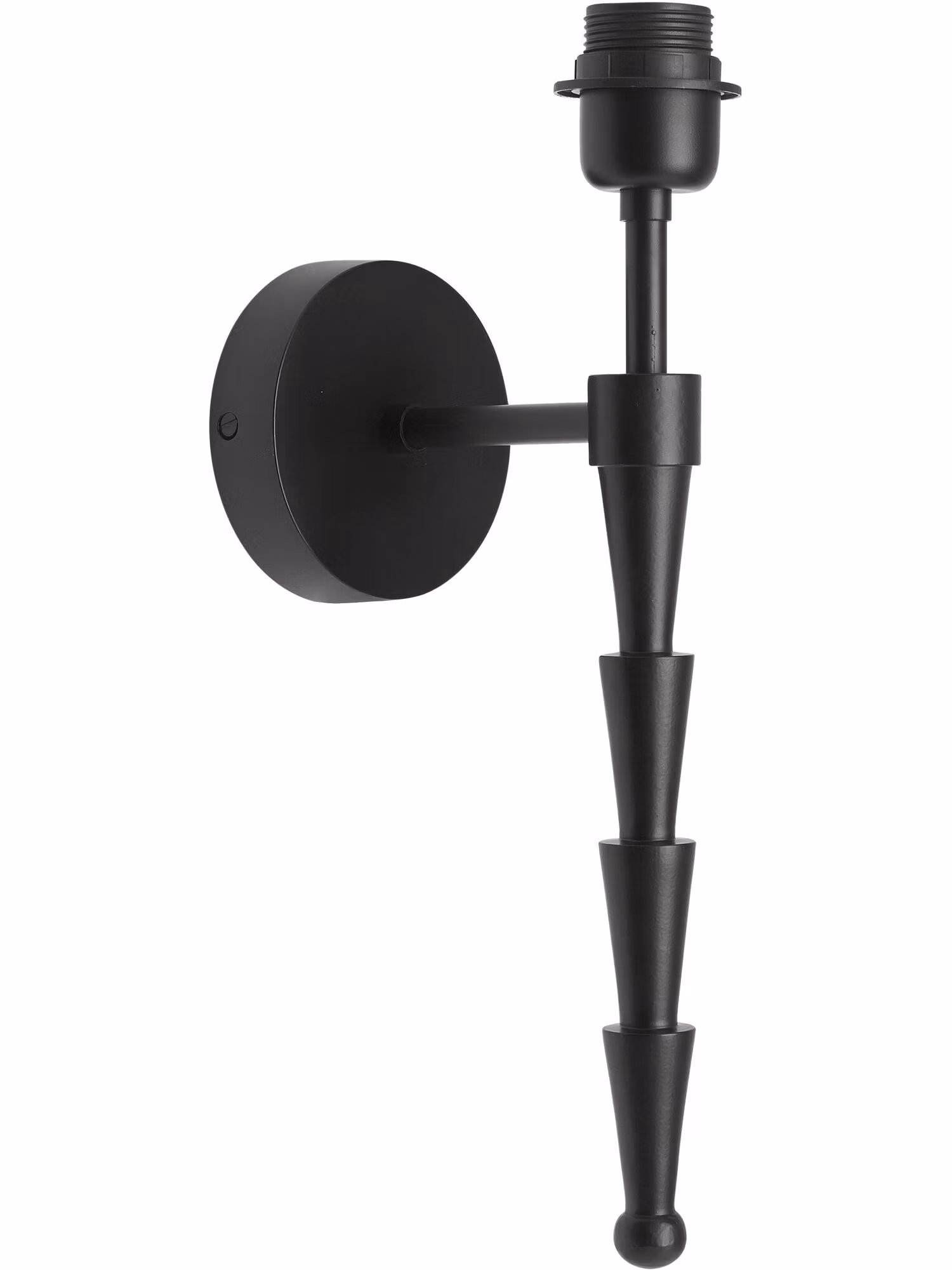Chloe vägglampa Matt svart 38cm