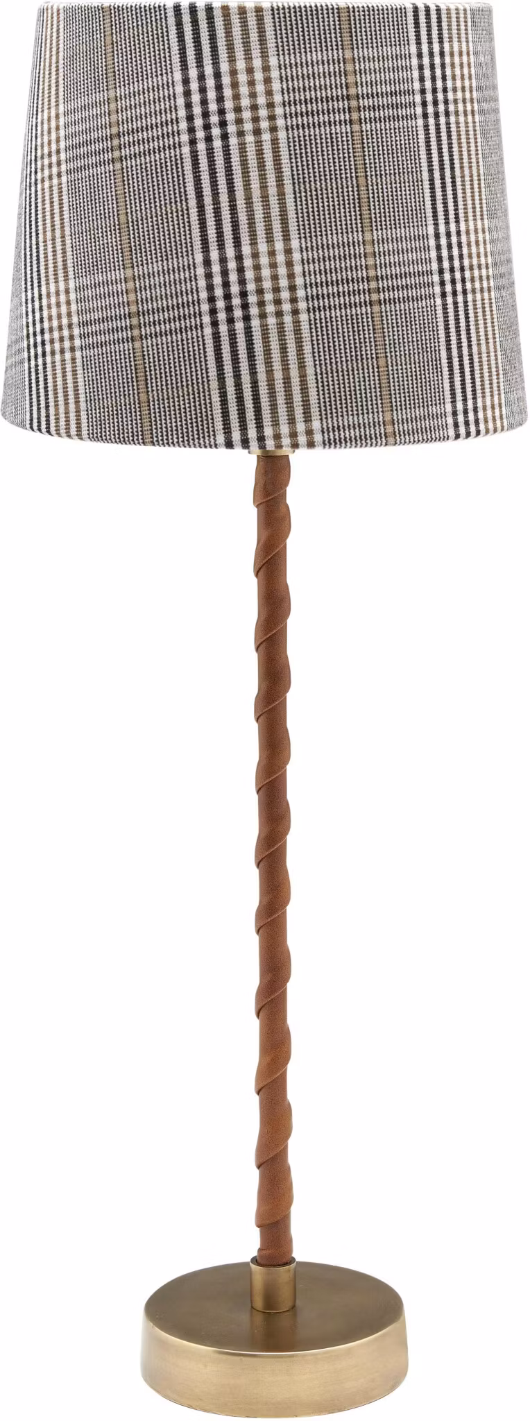Nora lampfot Antikmässing 46cm