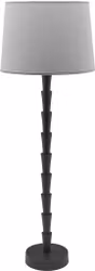 Chloe lampfot Matt svart 61cm