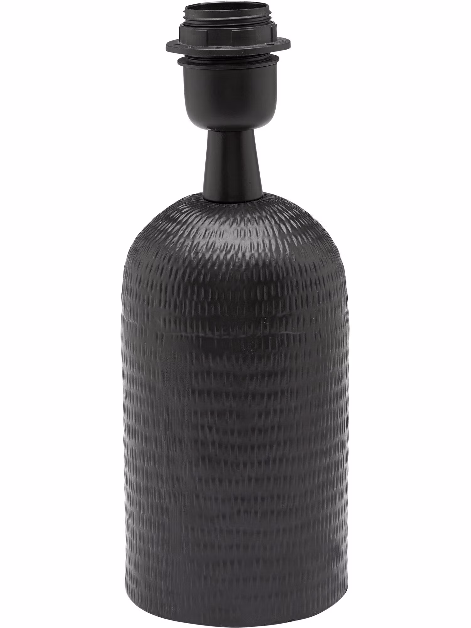 Riley Lampfot Matt svart 28cm