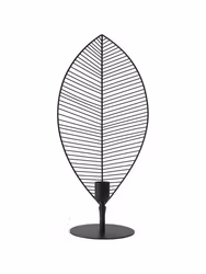 Elm bordslampa L Svart 58cm