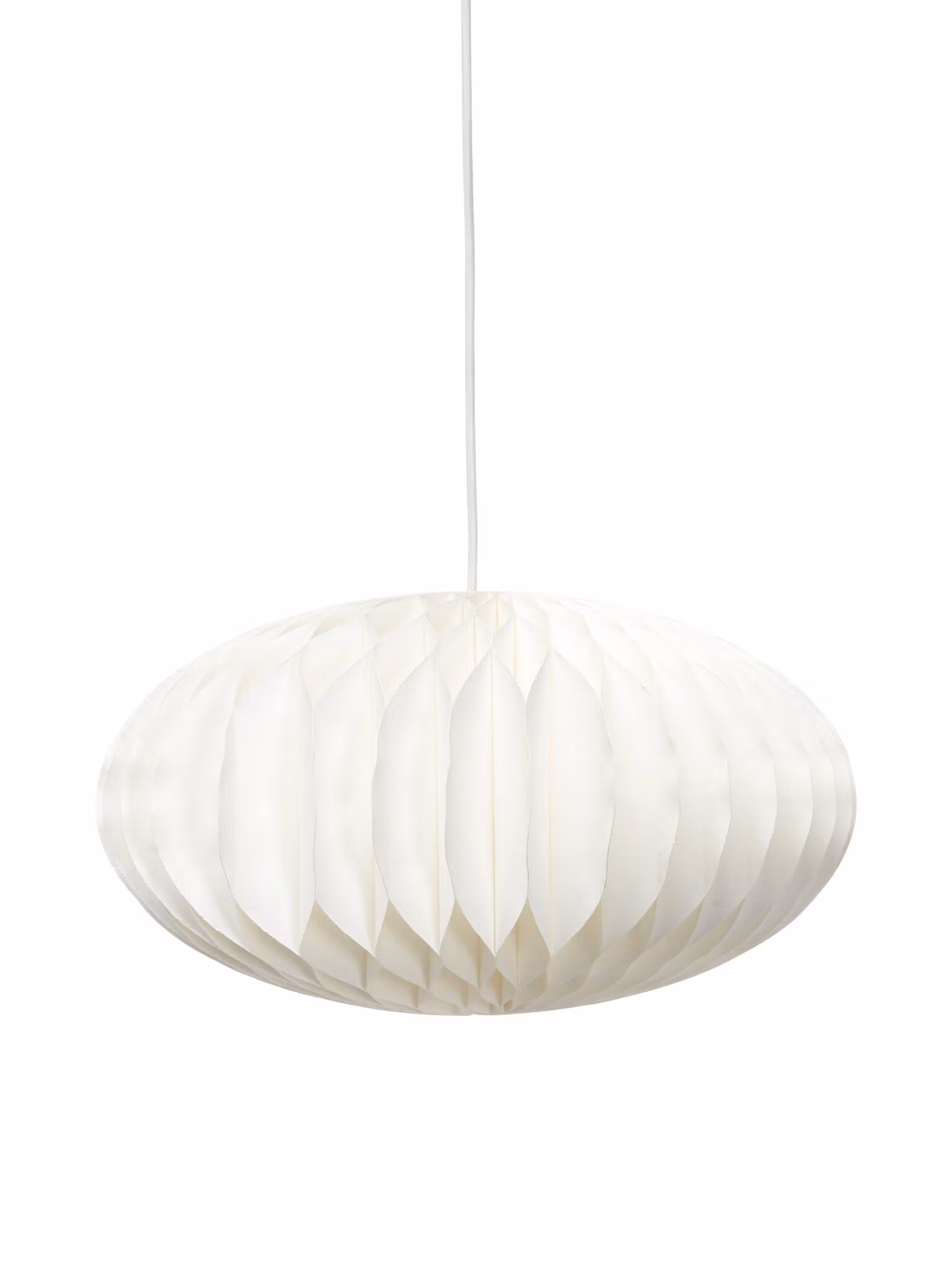 Anita takskärm Vit papper 40cm
