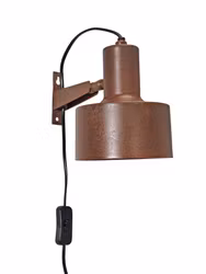 Solo vägglampa Rost 23cm