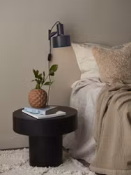 Solo vägglampa Matt svart 23cm
