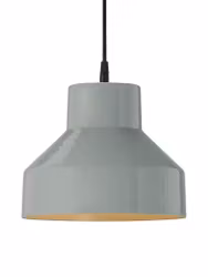 Solo taklampa Blank grå 26cm
