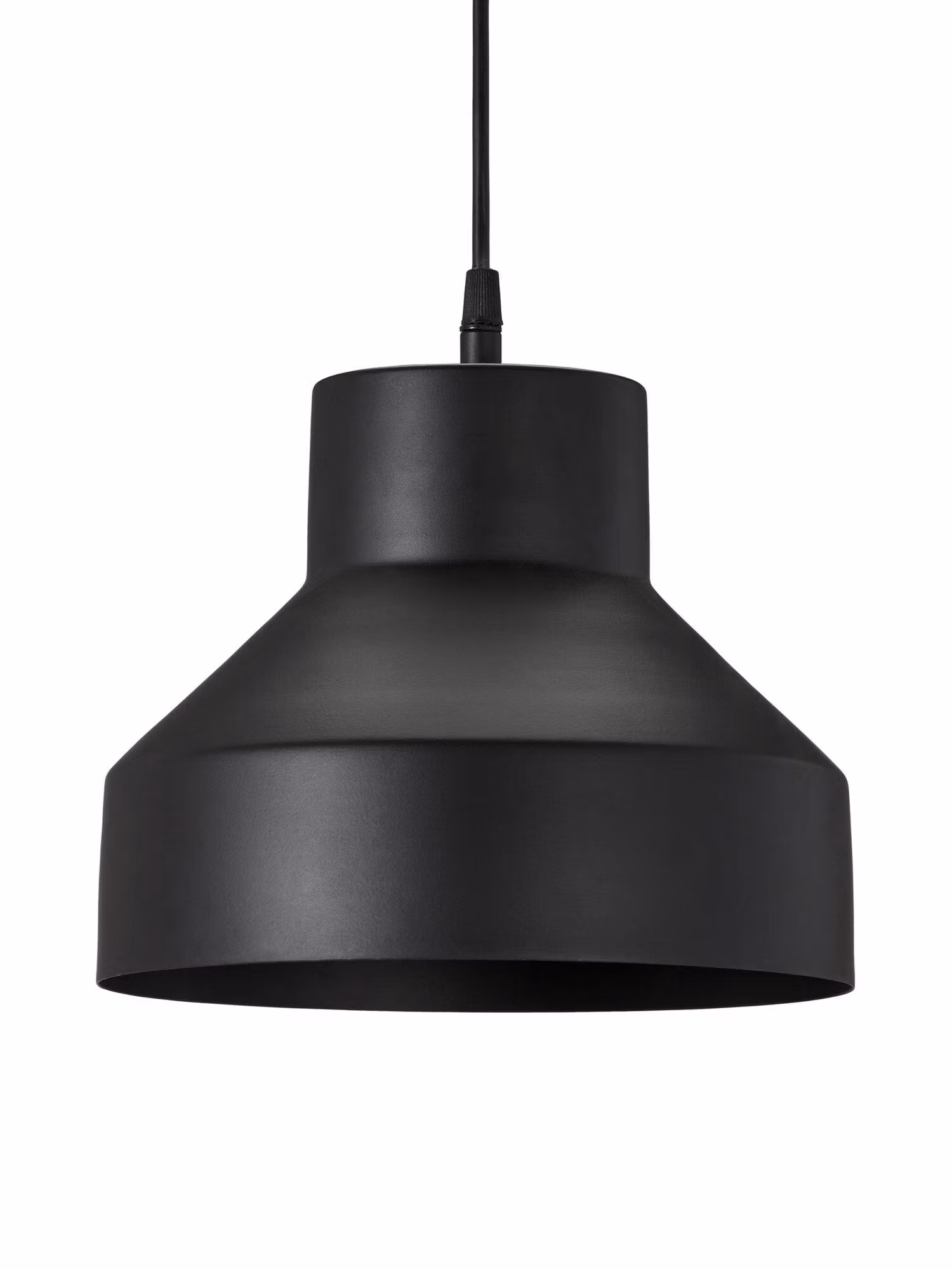 Solo taklampa Matt svart 26cm