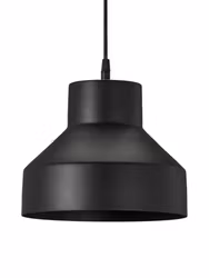 Solo taklampa Matt svart 26cm