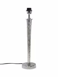 Bob lampfot Silver 53 cm