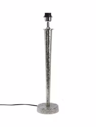 Bob lampfot Silver 61 cm