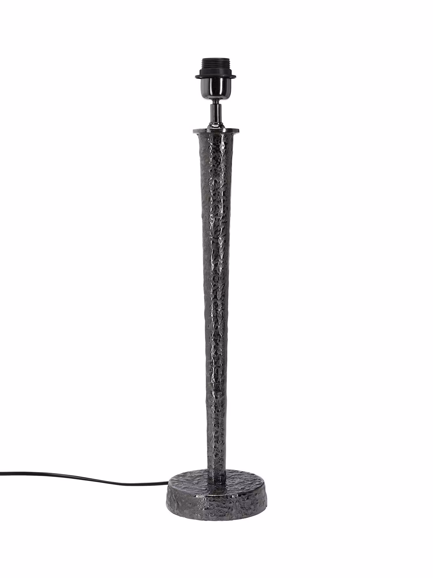 Bob lampfot Svart nickel 61 cm