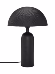 Carter lampfot Matt svart 35 cm