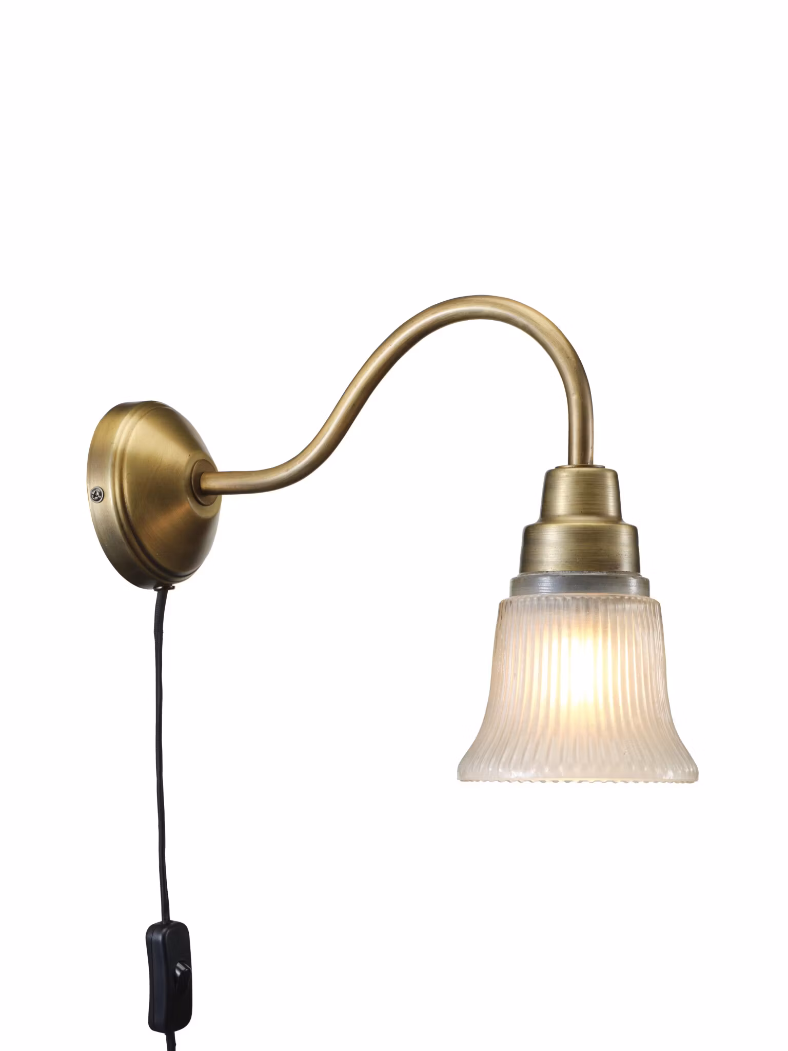 Emmi vägglampa Antikmässing 34cm