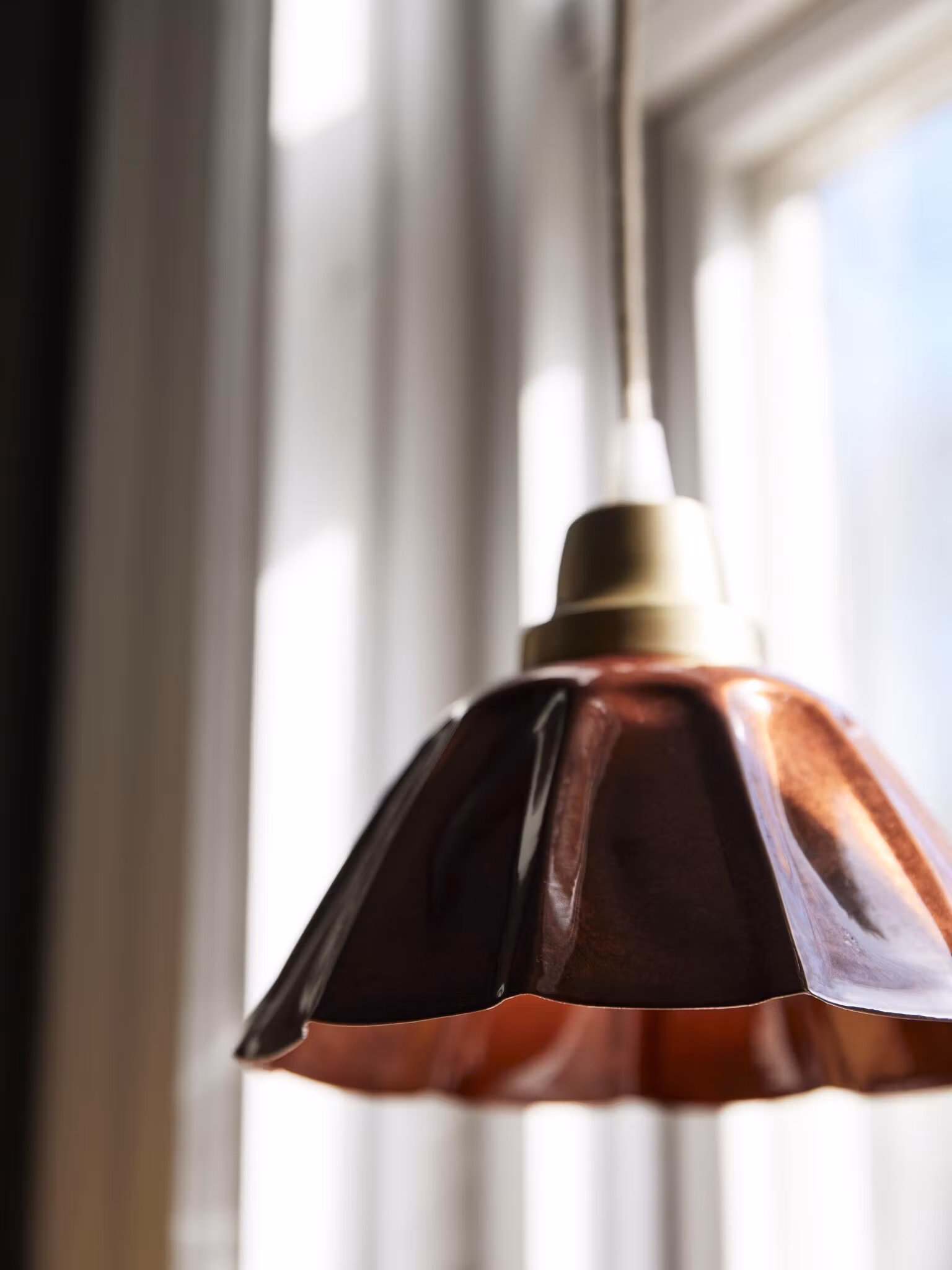 Ester fönsterlampa Terracotta 17cm