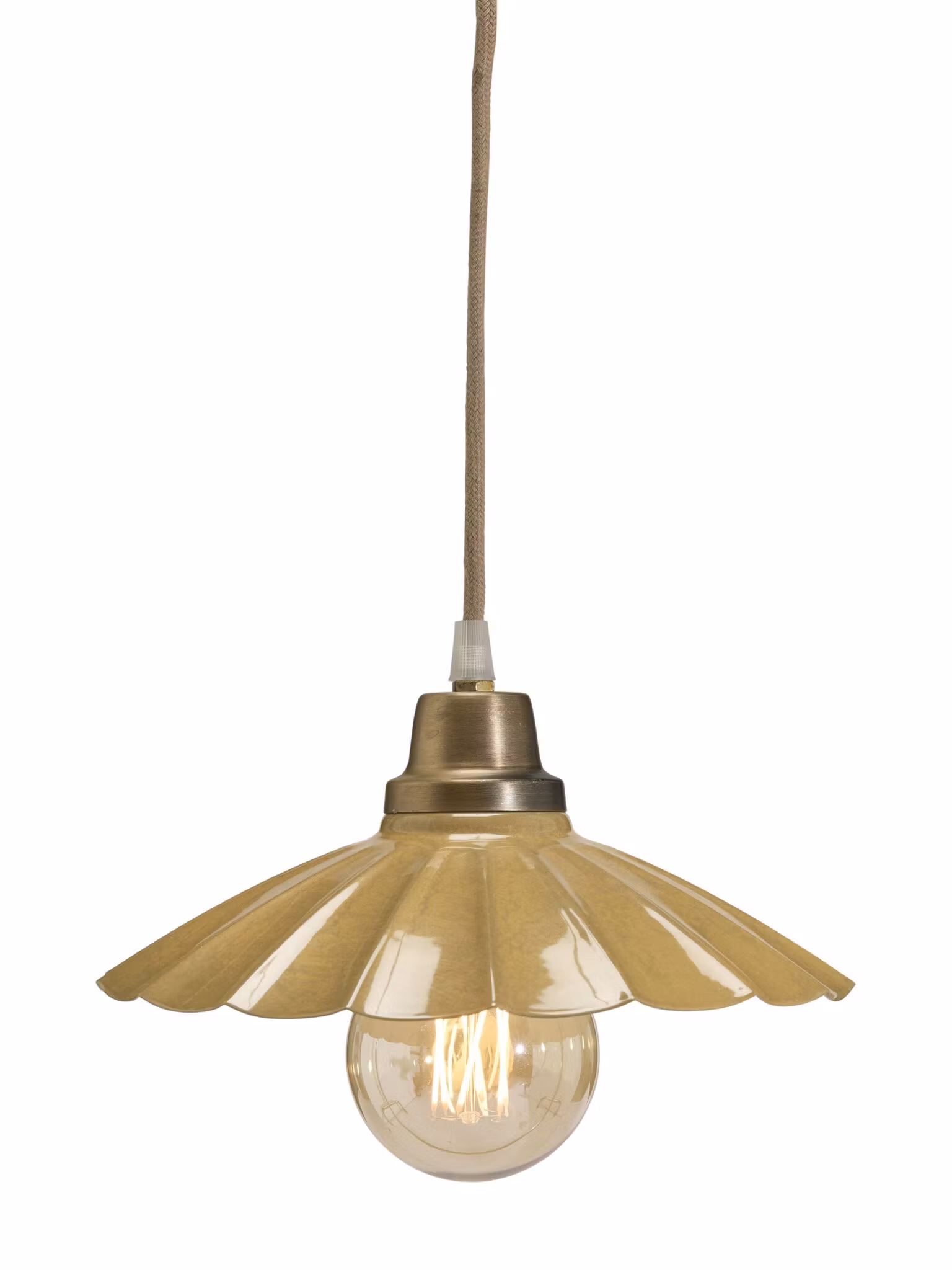 Ester fönsterlampa Gul 24cm