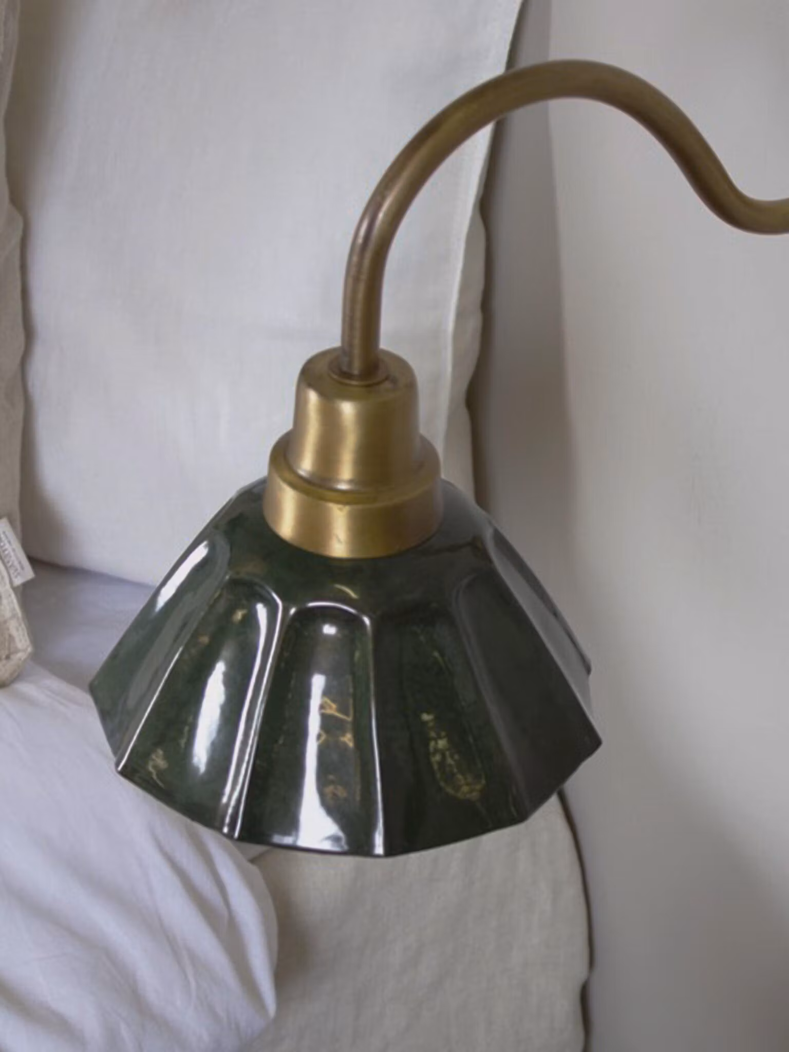 Ester vägglampa Mörkgrön 34cm
