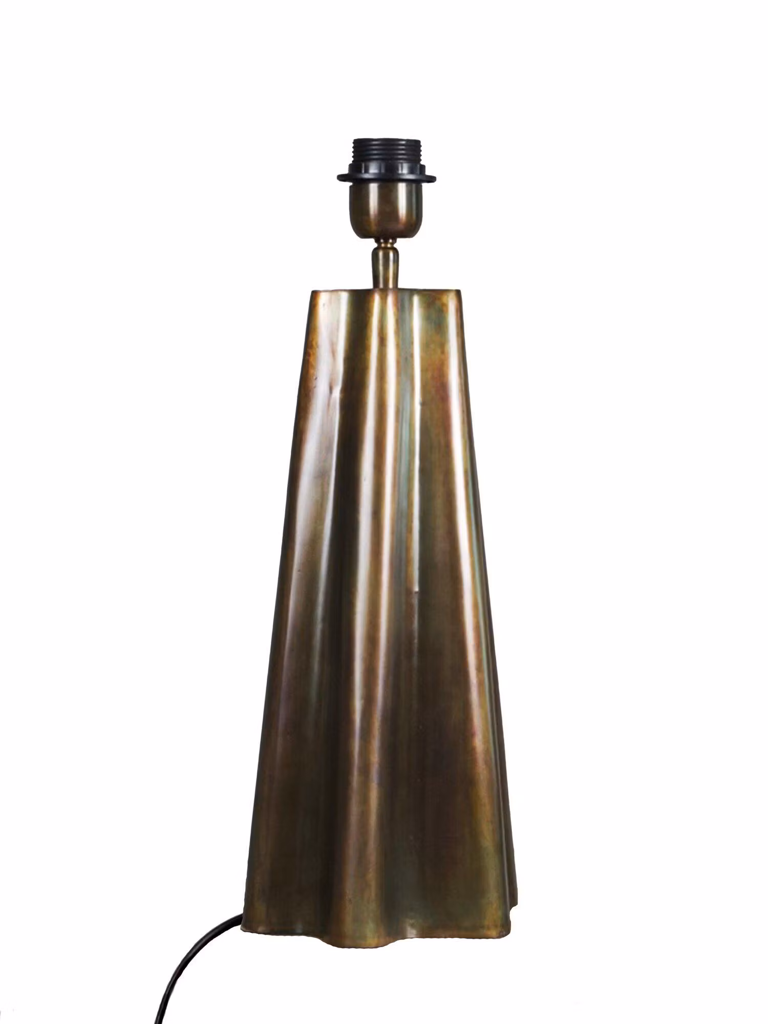 Aira lampfot Oil brass 44cm
