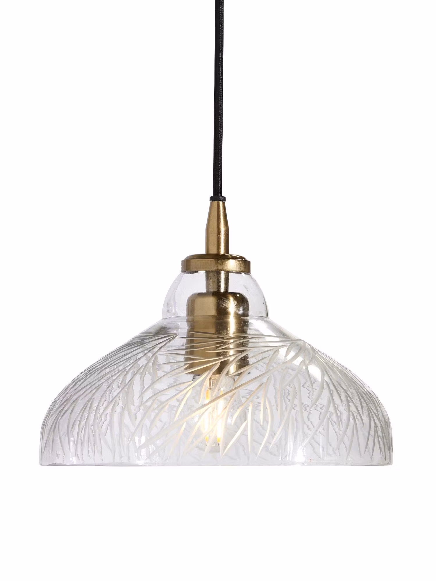 Maple Taklampa Klarglas 23cm