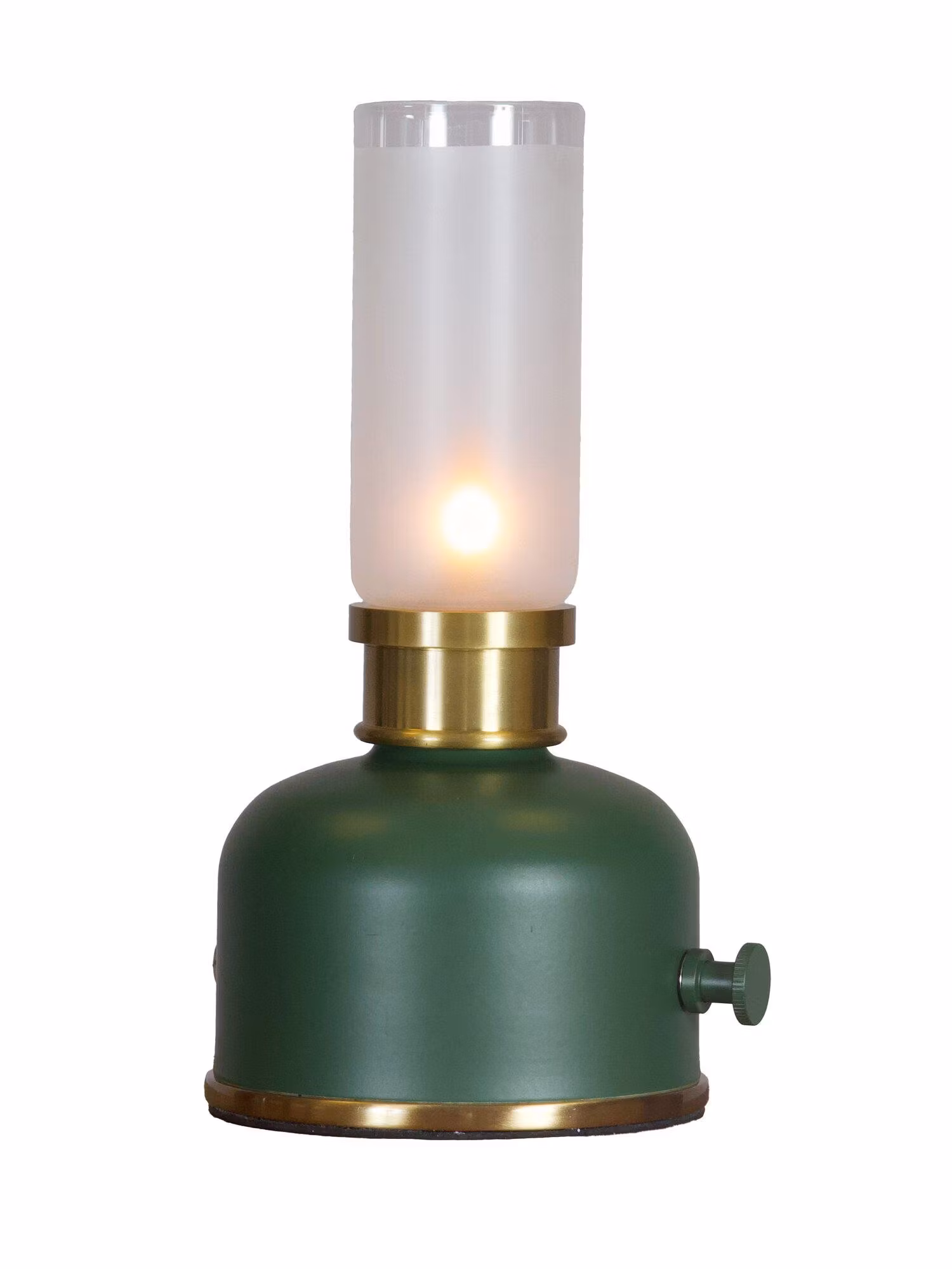 Frida bordslampa Mörkgrön 11x22cm