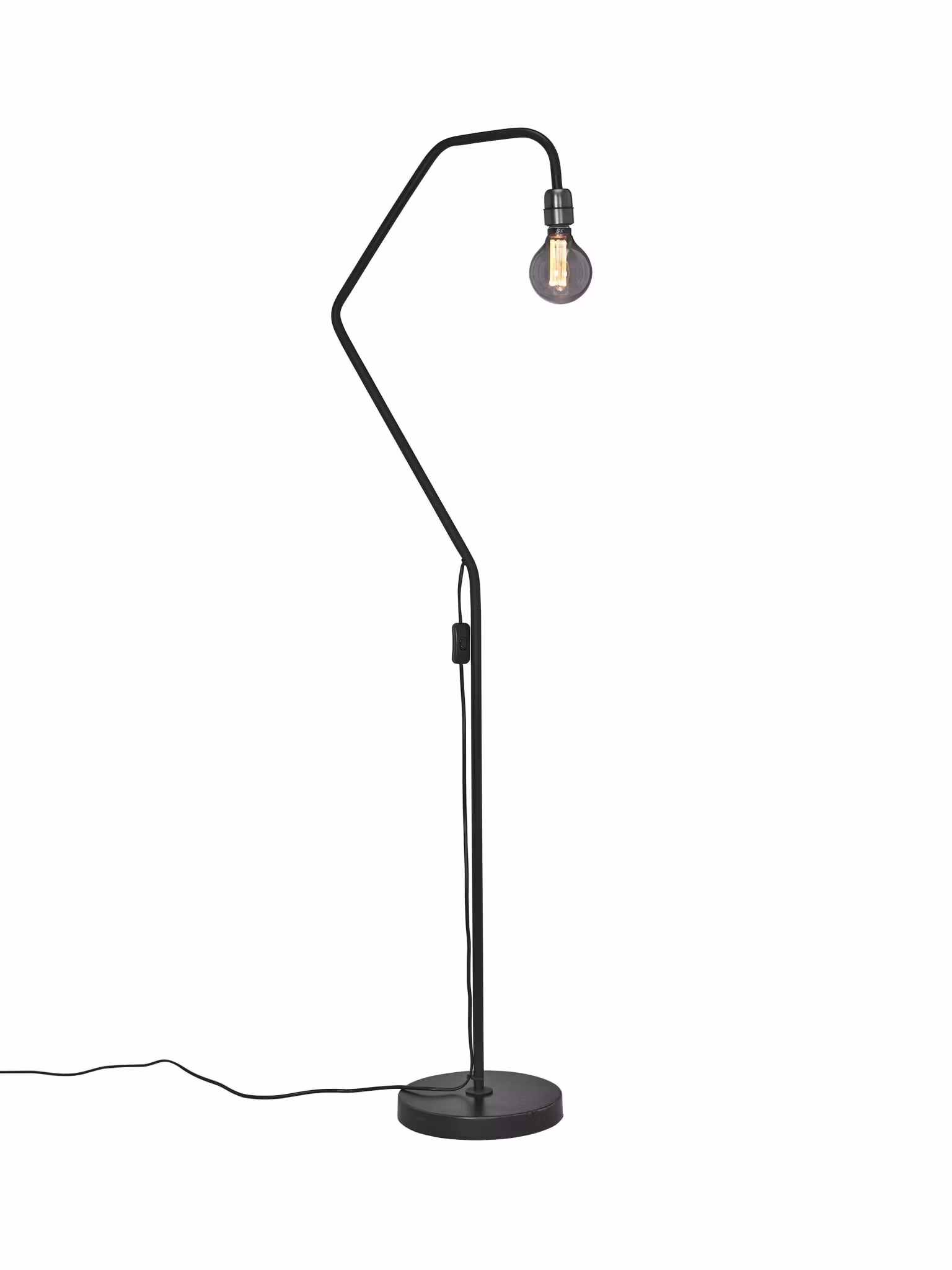 Loft golvlampa Svart 150cm