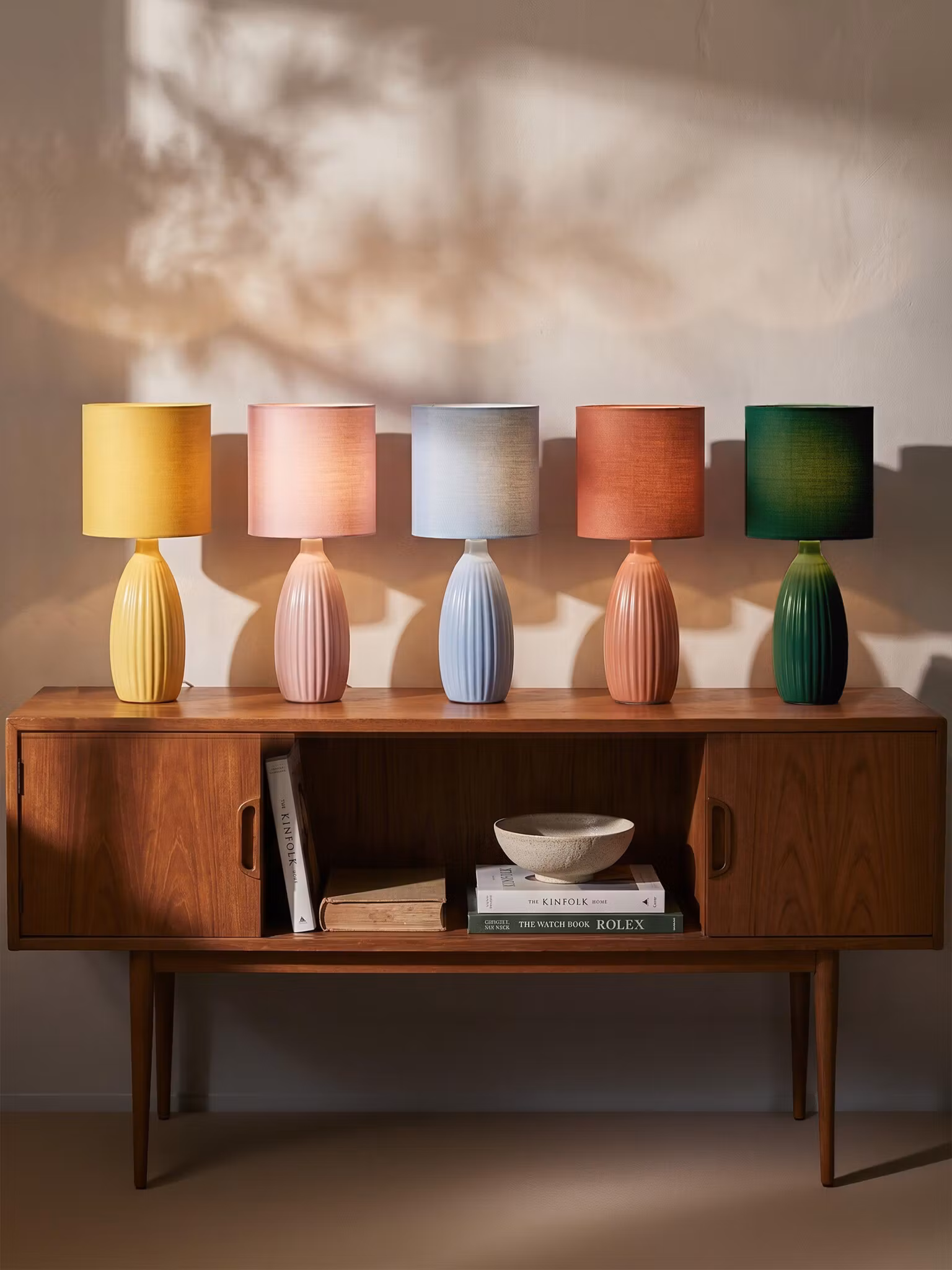 Uno Bordslampa Gul 37cm