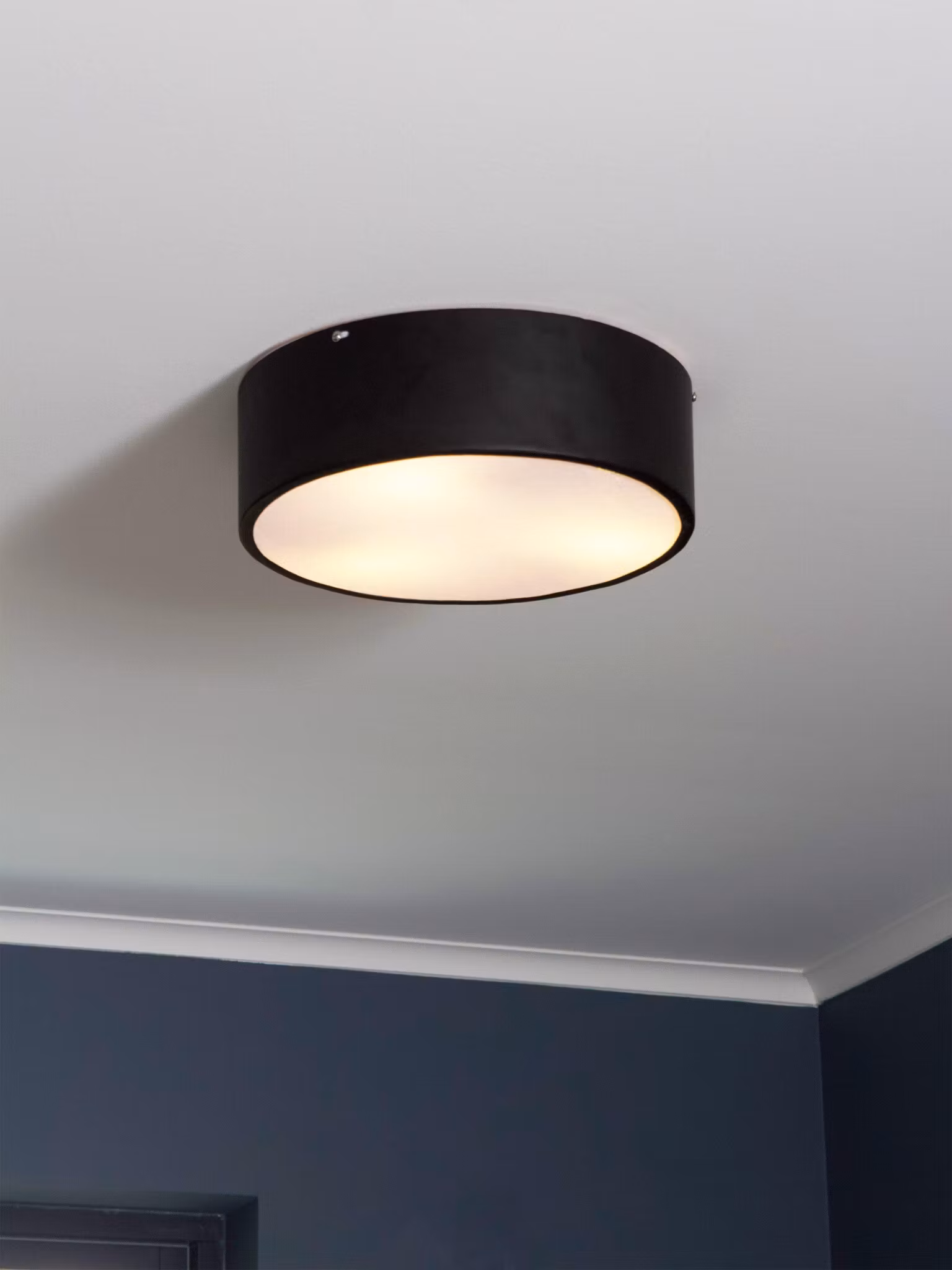 Colmar Plafond Svart 41cm