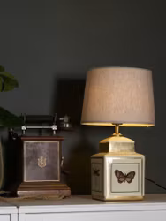 Lucca Lampfot Sand 30cm
