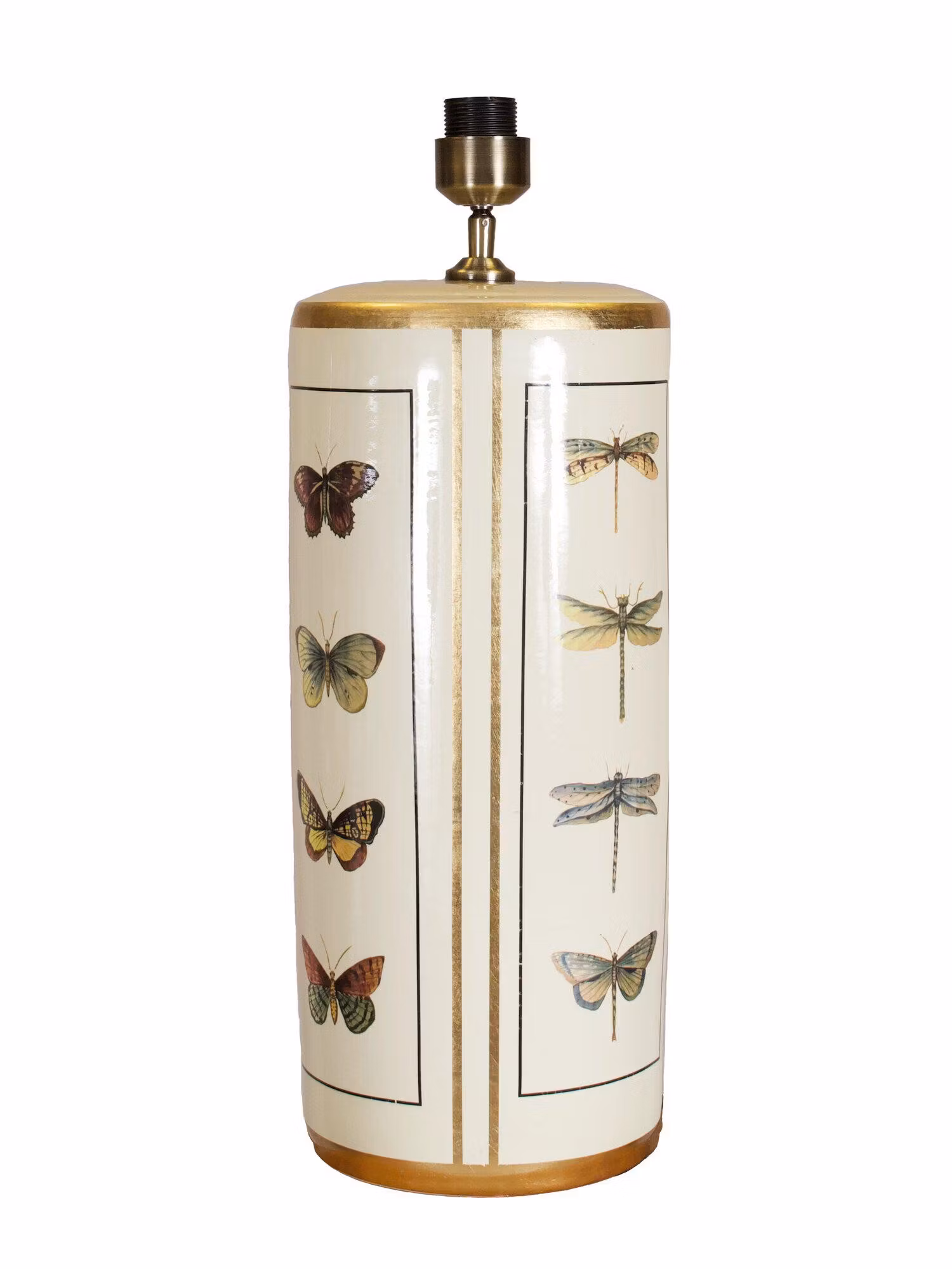 Lucca Lampfot Sand 55cm