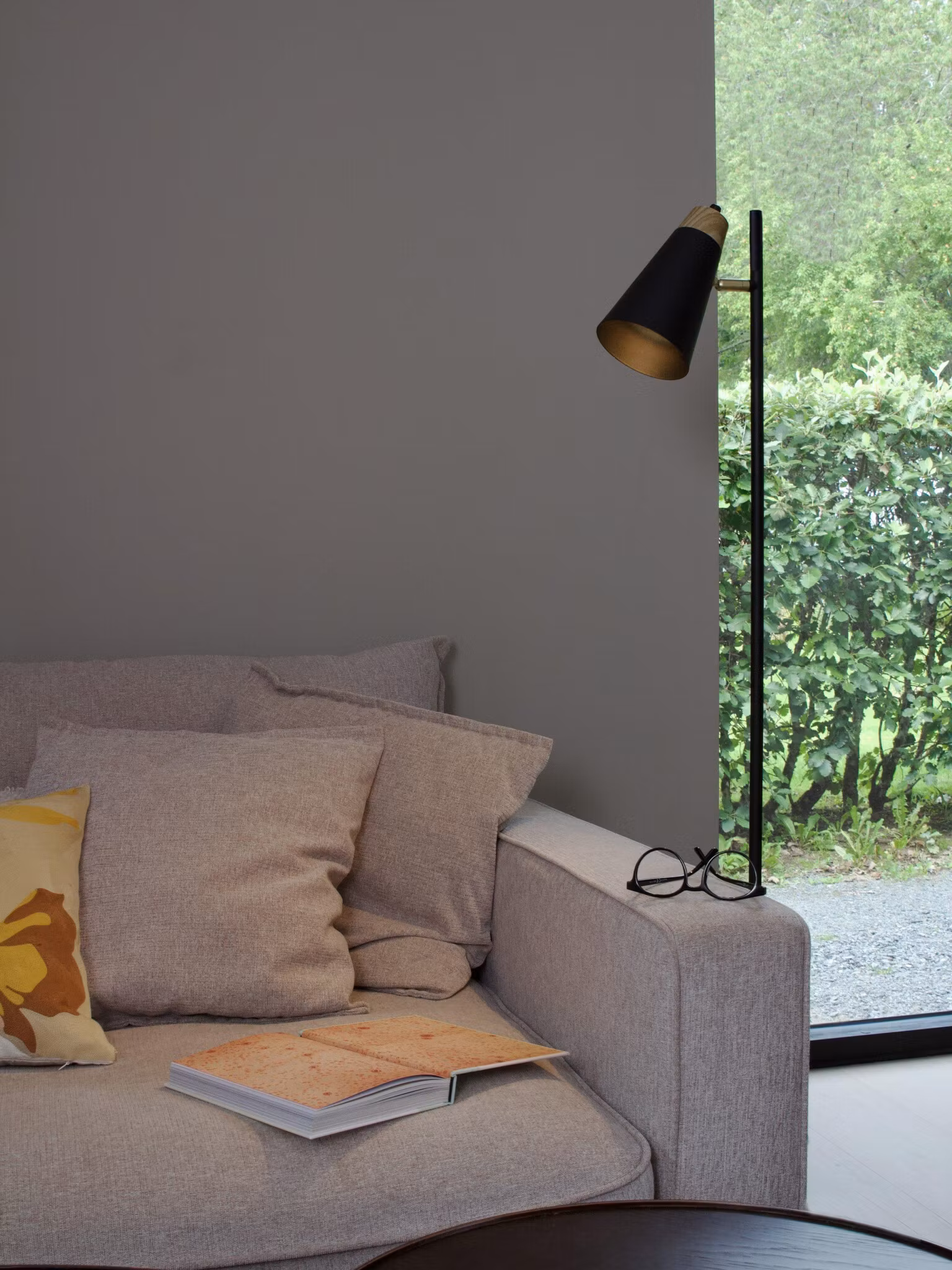 Wien Golvlampa Svart 1-arm 147cm